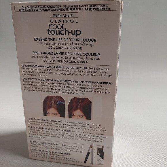 CLAIROL Permanent Root Touch Up 4RV BNIP - Picture 3 of 4